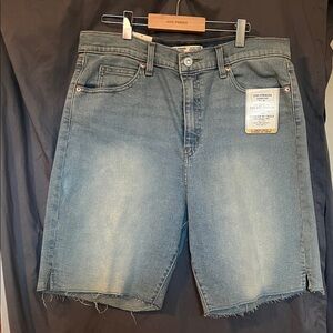Levi's Woman's Light Blue Jean Shorts